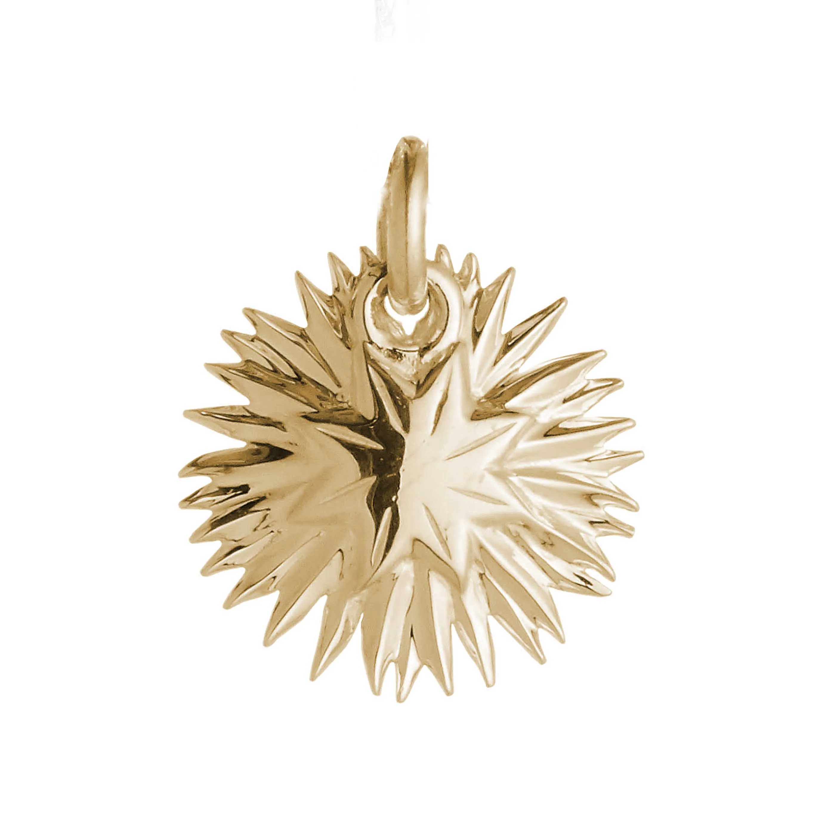 Sunflower Gold Charm