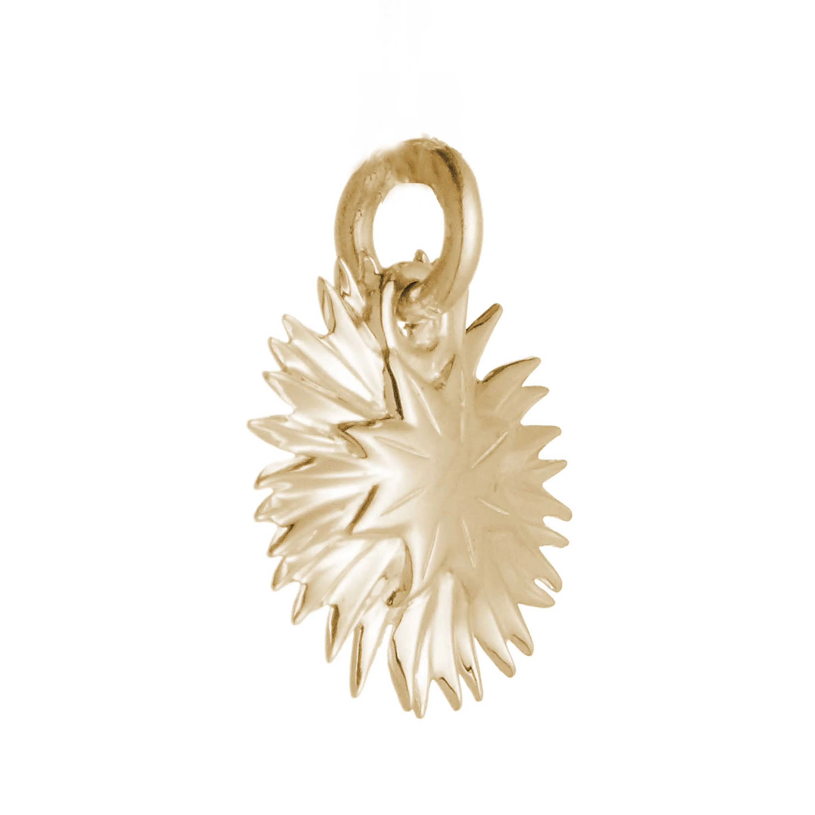 Sunflower Gold Charm