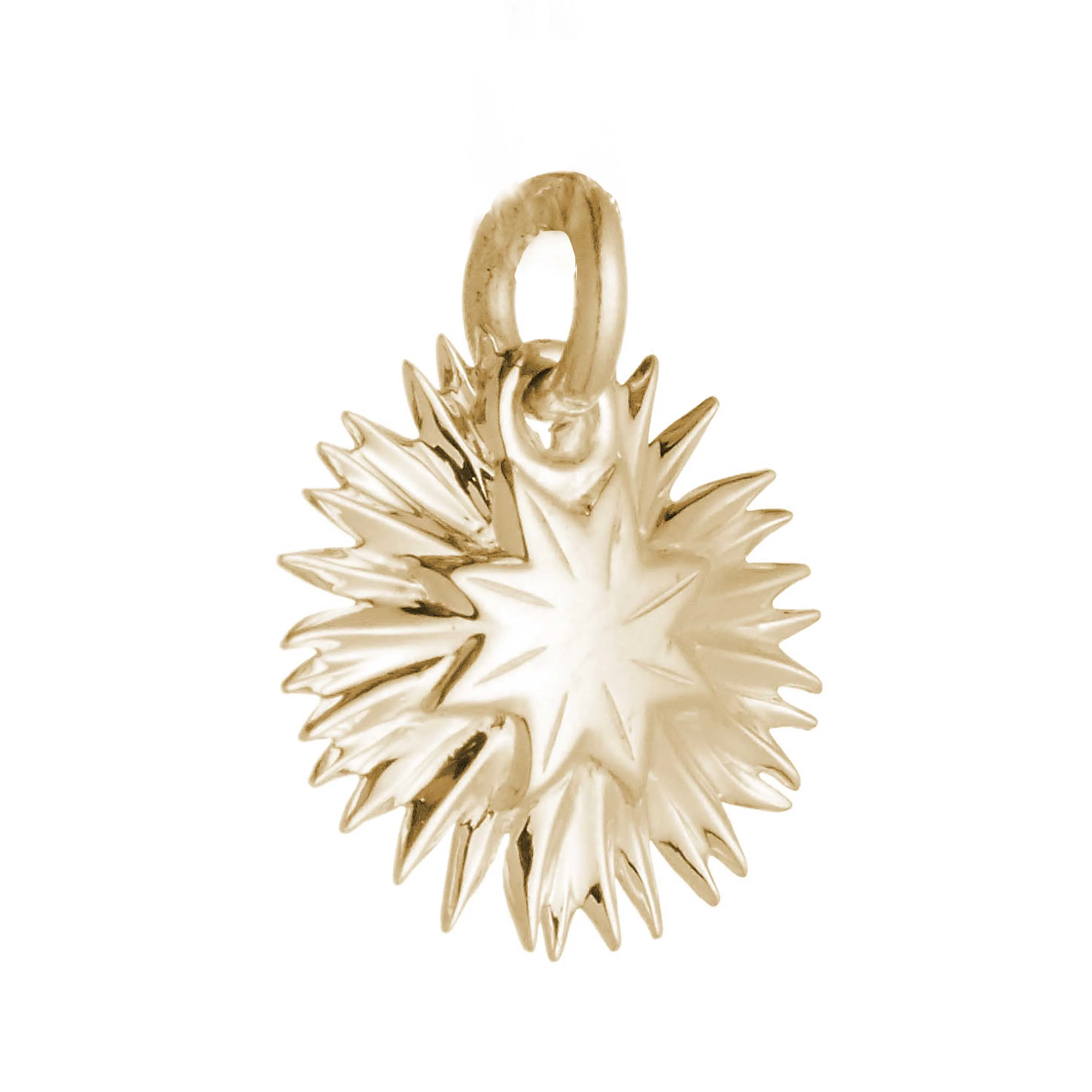 Sunflower Gold Charm