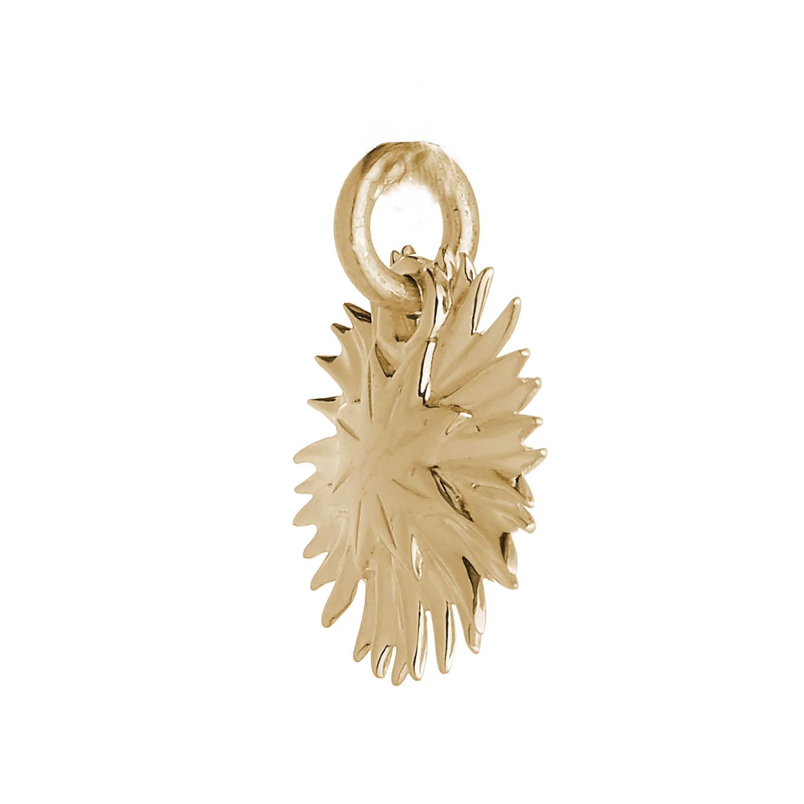 Sunflower Gold Charm