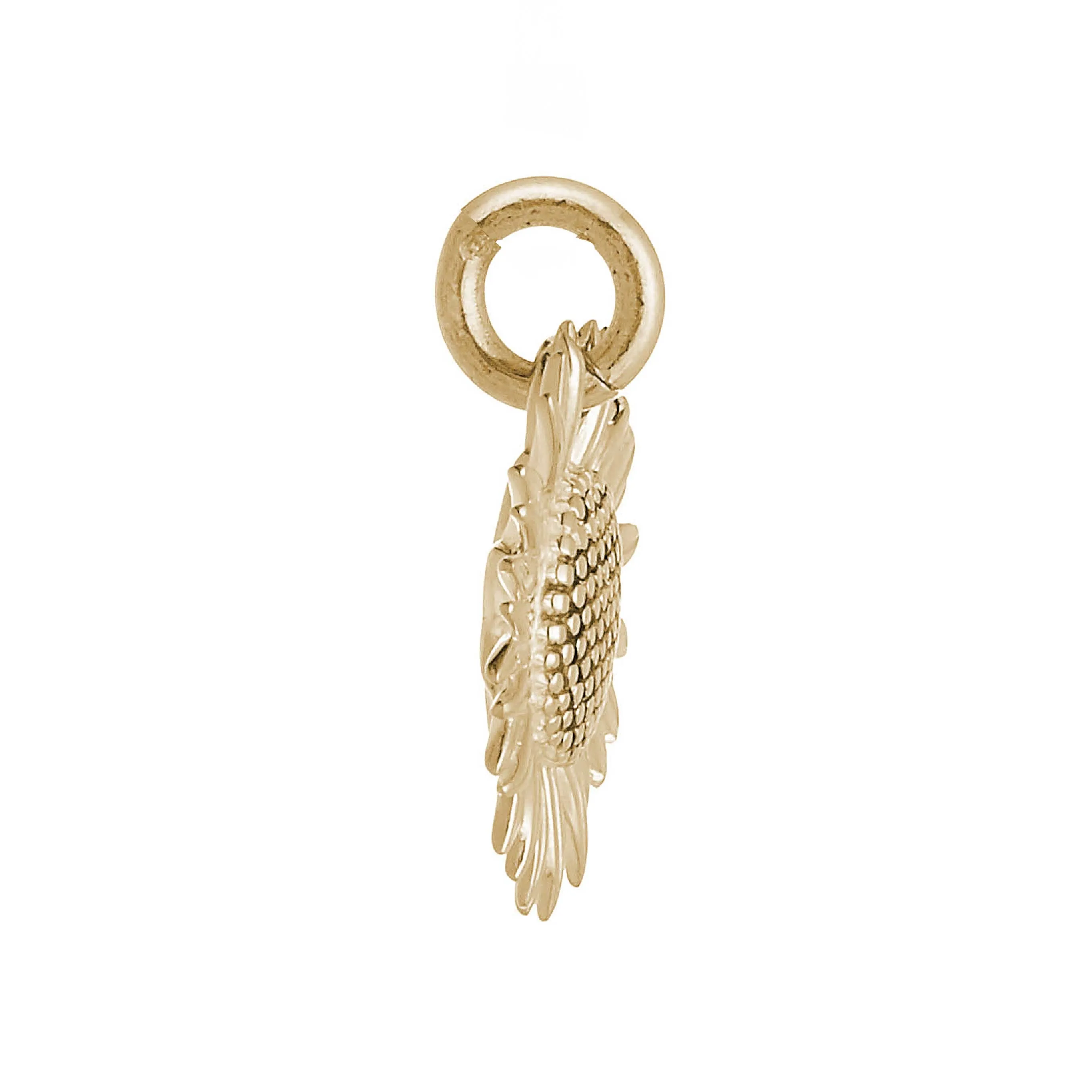 Sunflower Gold Charm