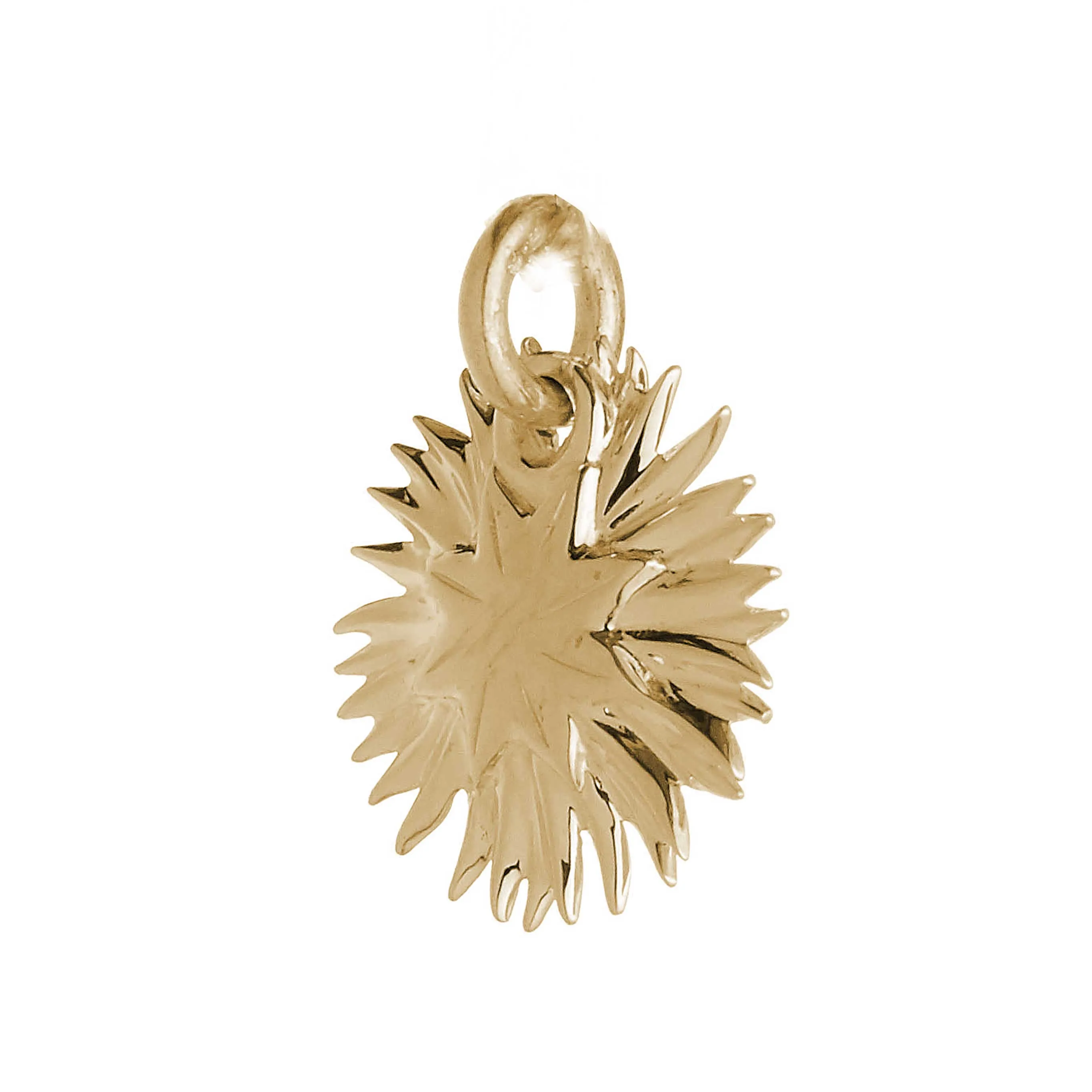 Sunflower Gold Charm