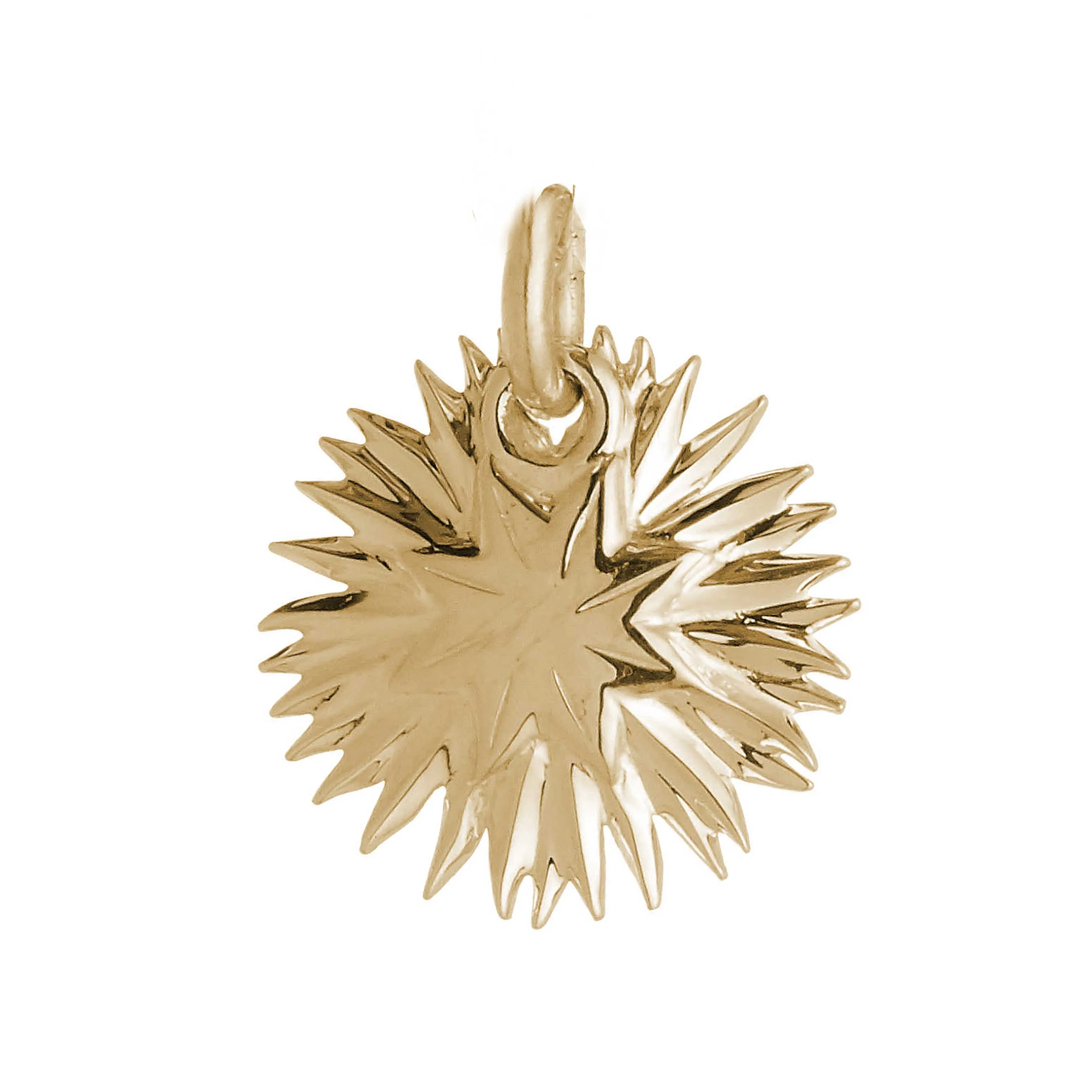 Sunflower Gold Charm