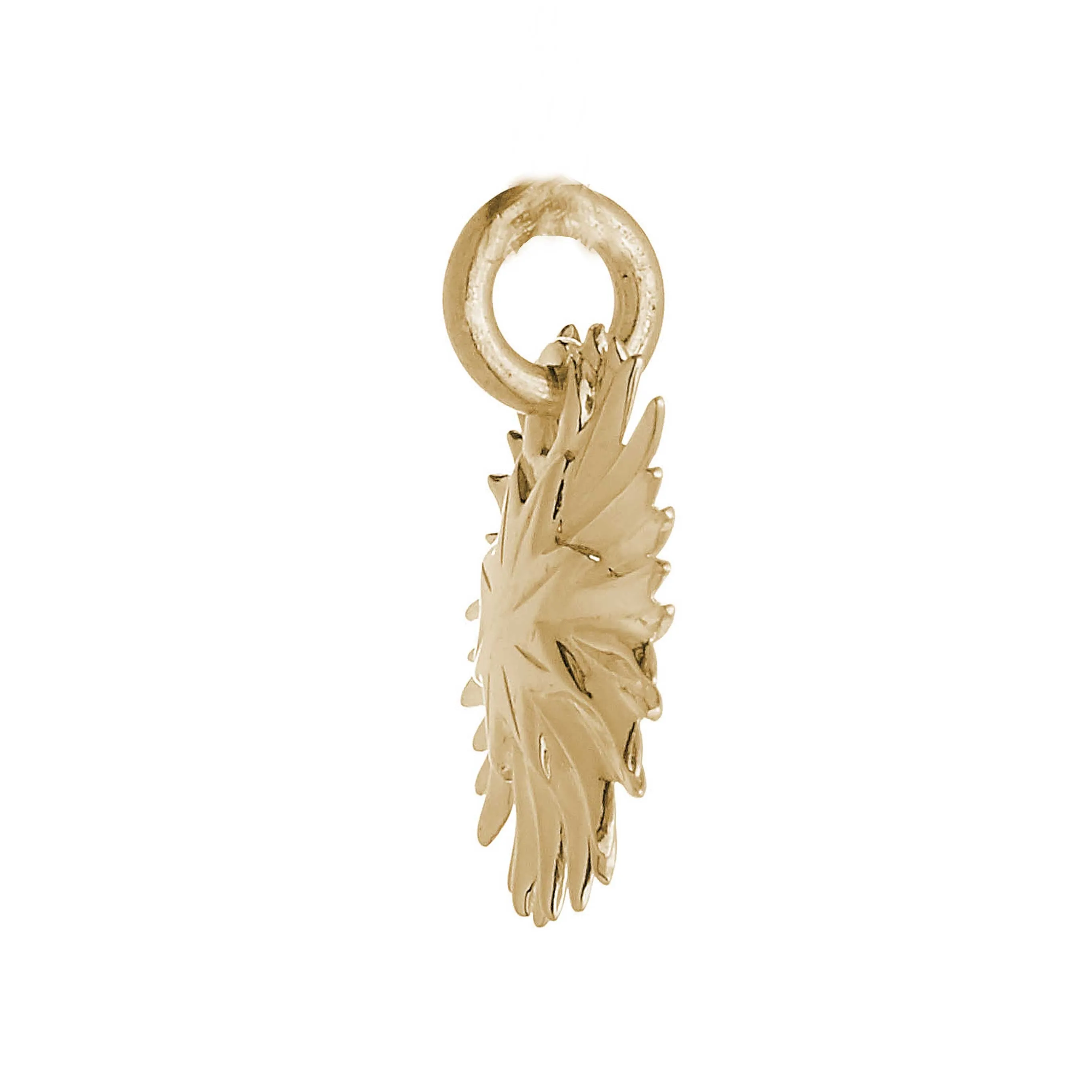 Sunflower Gold Charm