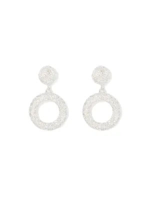 Tabby Texture Hoop Earrings