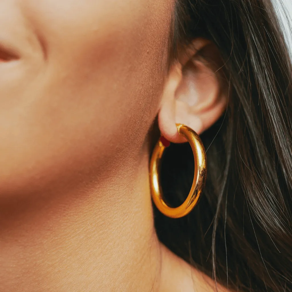 Tatiana Large Hoops