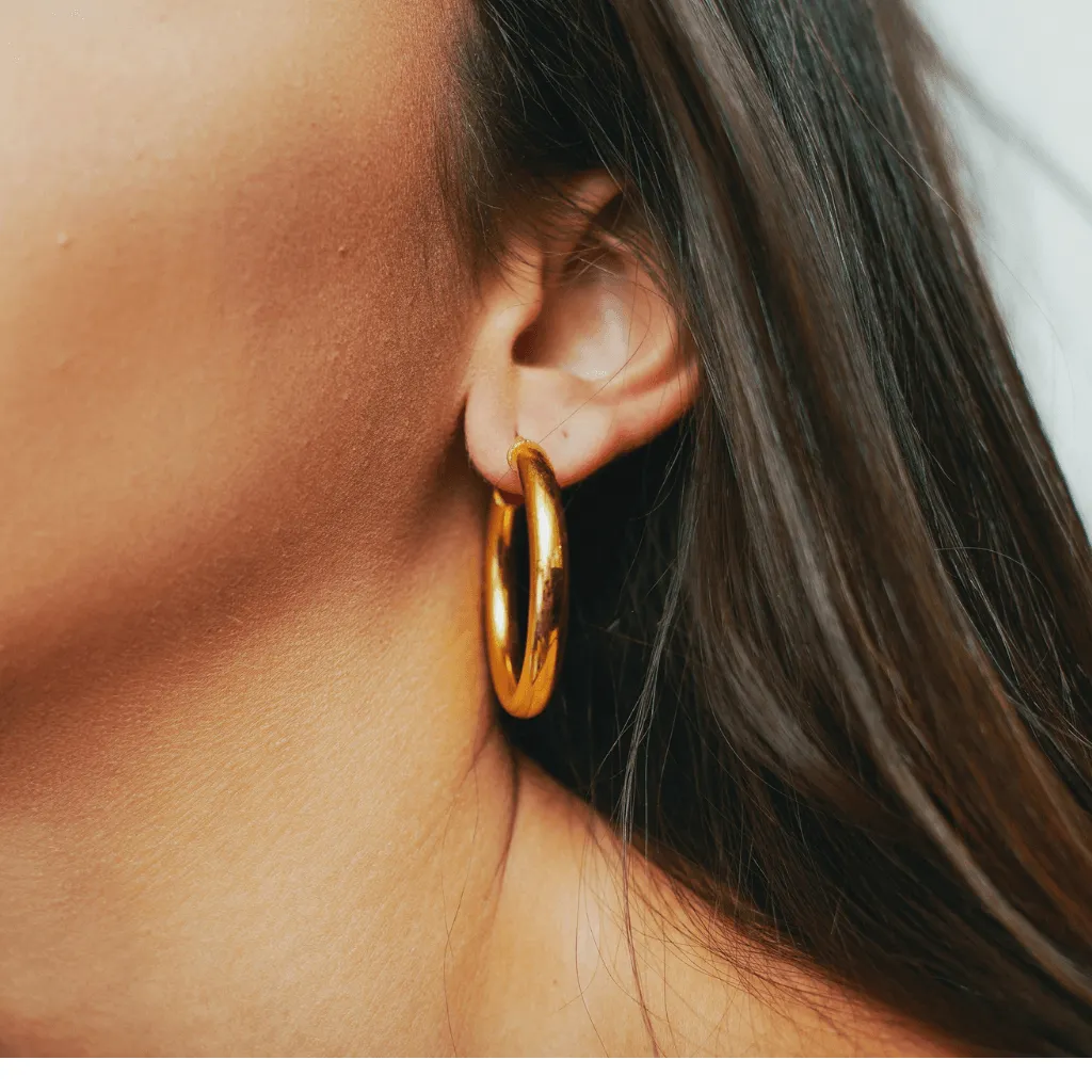Tatiana Large Hoops