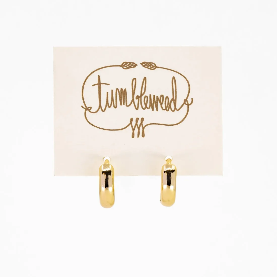 Tumbleweed Gold Earring Collection