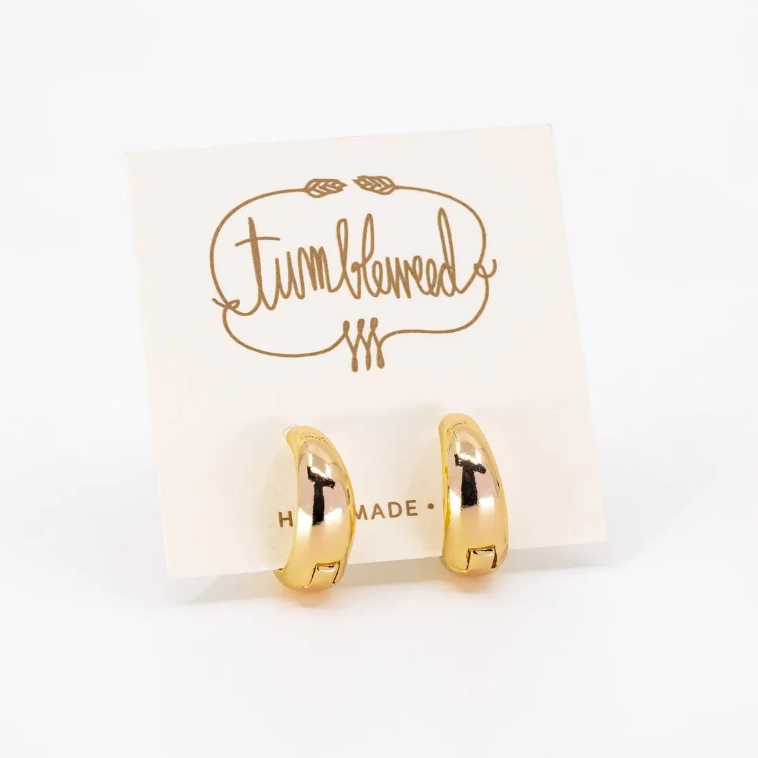 Tumbleweed Gold Earring Collection