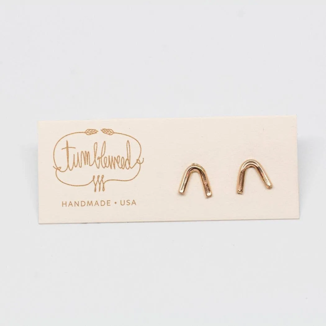 Tumbleweed Gold Earring Collection