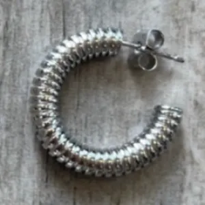 Twisted Treasures Mini Coil Hoop Earrings
