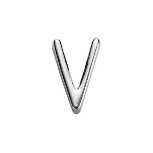 V Sterling Silver