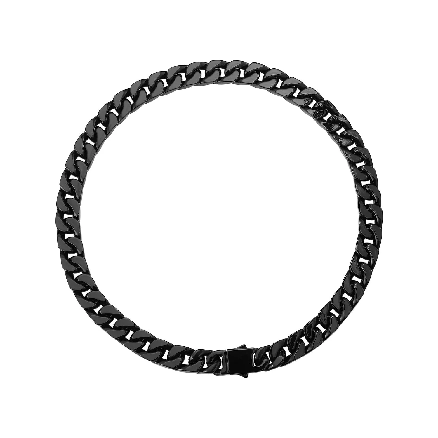 Wholesale 2pcs Bold Alloy Paint Cuban Necklace JDC-NE-XuanHao002