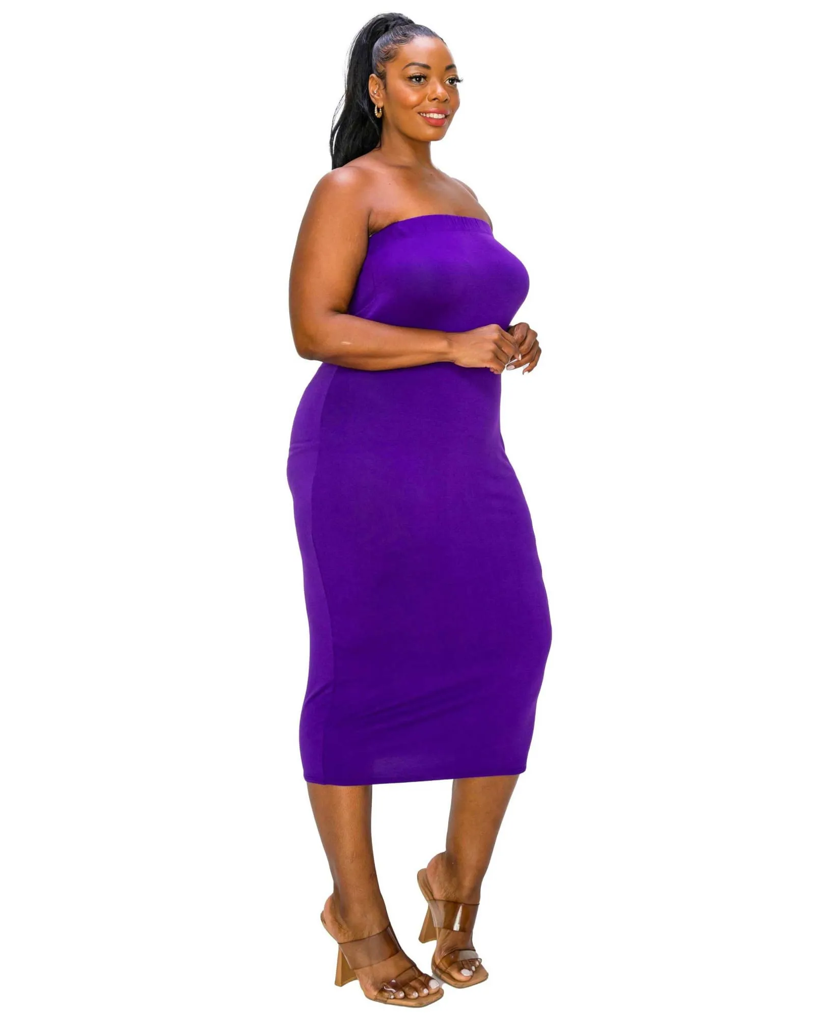 Willow Tube Dress | Purple