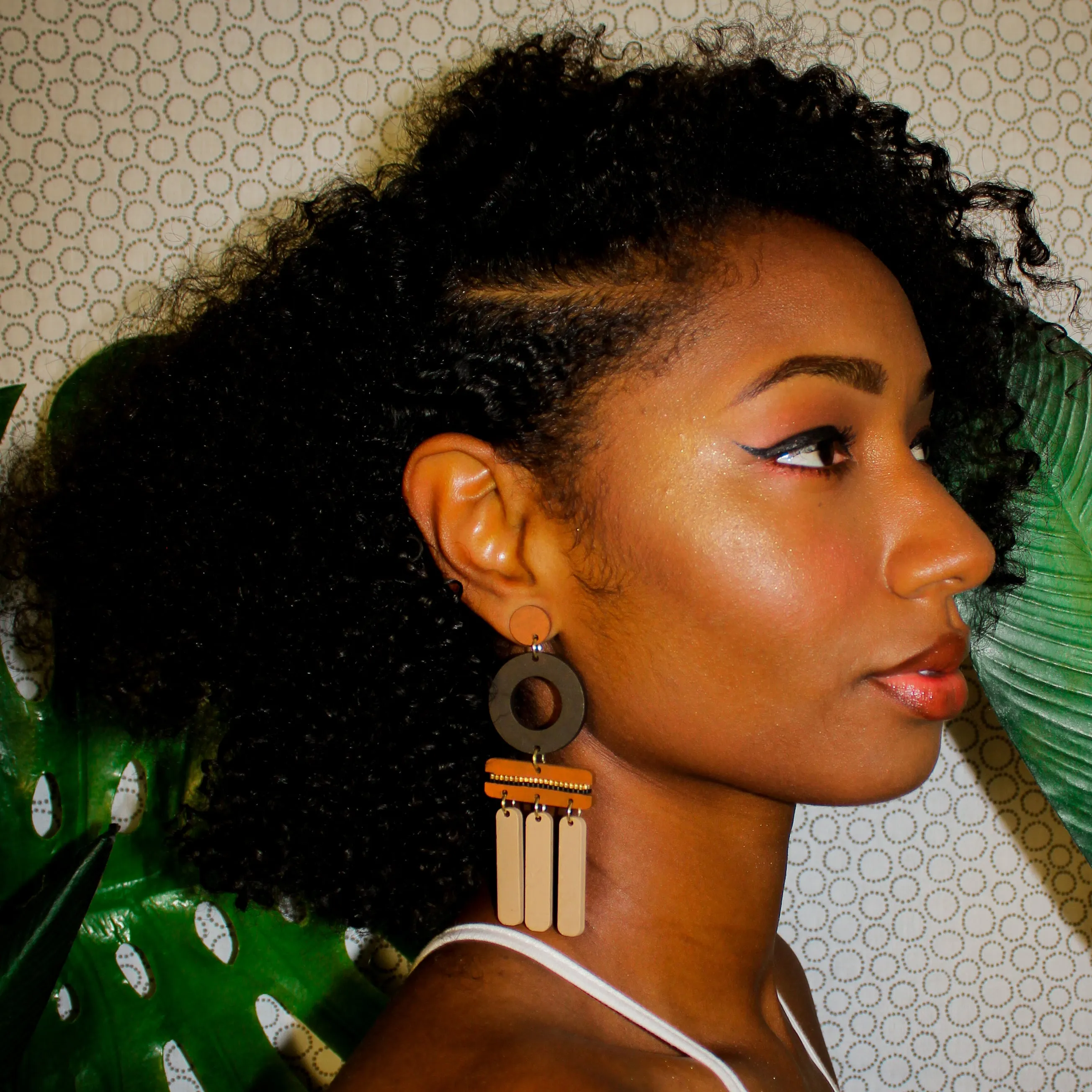 WIND CHIME EARRINGS | COCOA BEAN