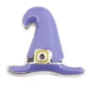 Witch Conical Hat Halloween Floating Charm