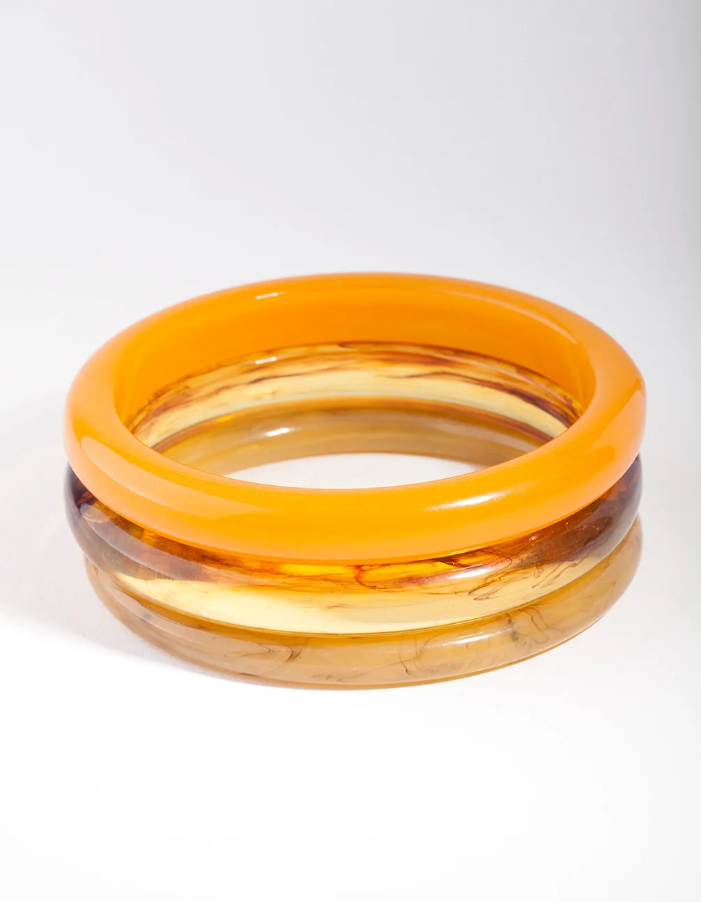 Yellow Brown Bangle Pack