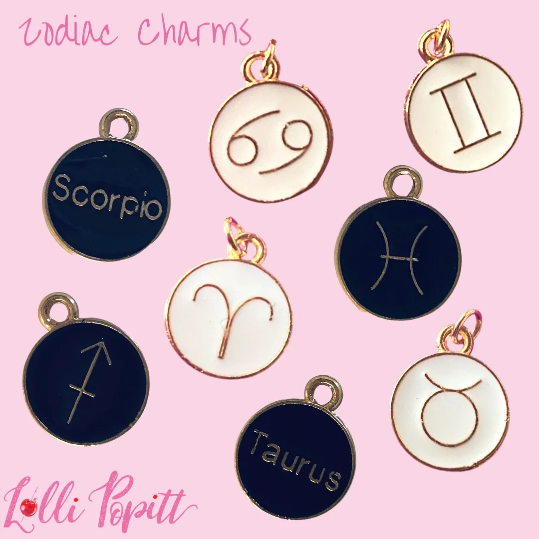 Zodiac Sign Charms