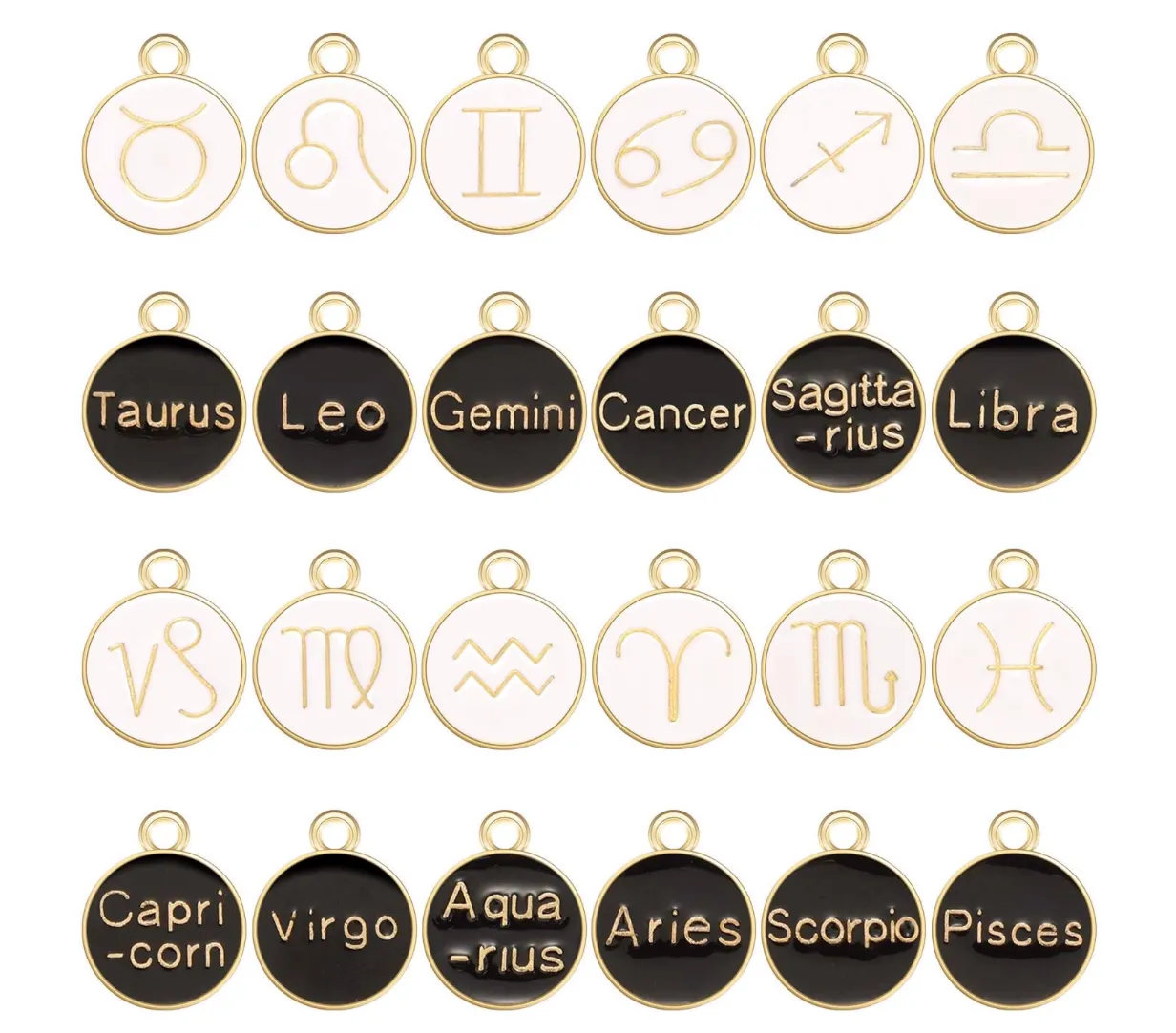 Zodiac Sign Charms